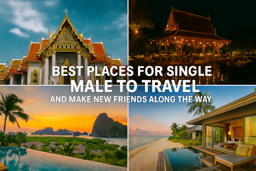 Best Places for Single Male to Travel