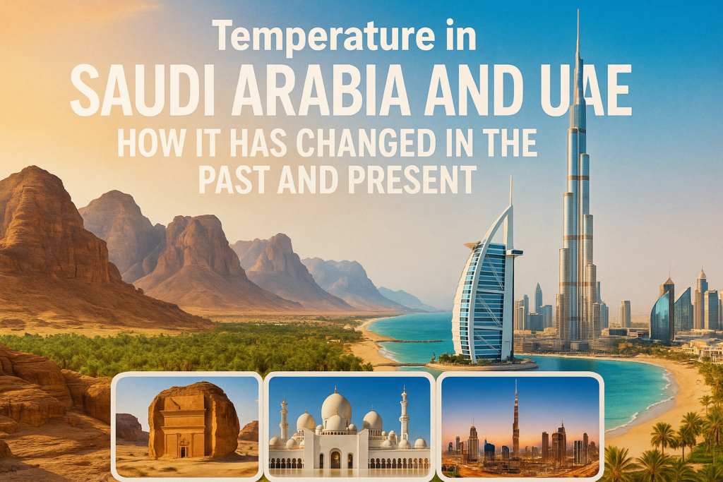 Temperature in Saudi Arabia and UAE