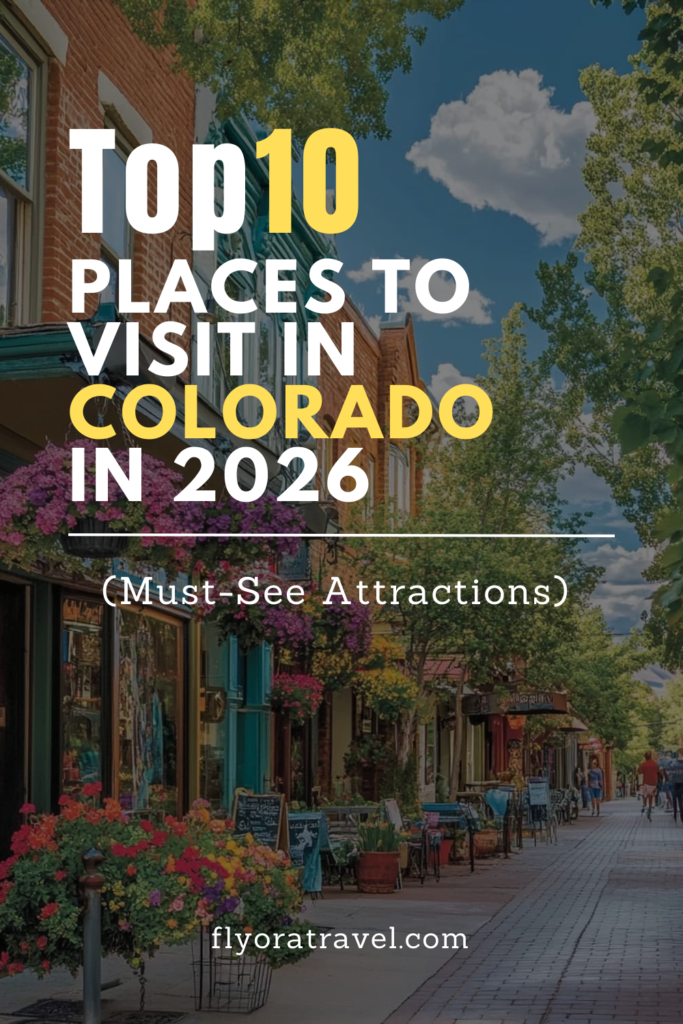 15 BEAUTIFUL COLORADO PLACES TO VISIT